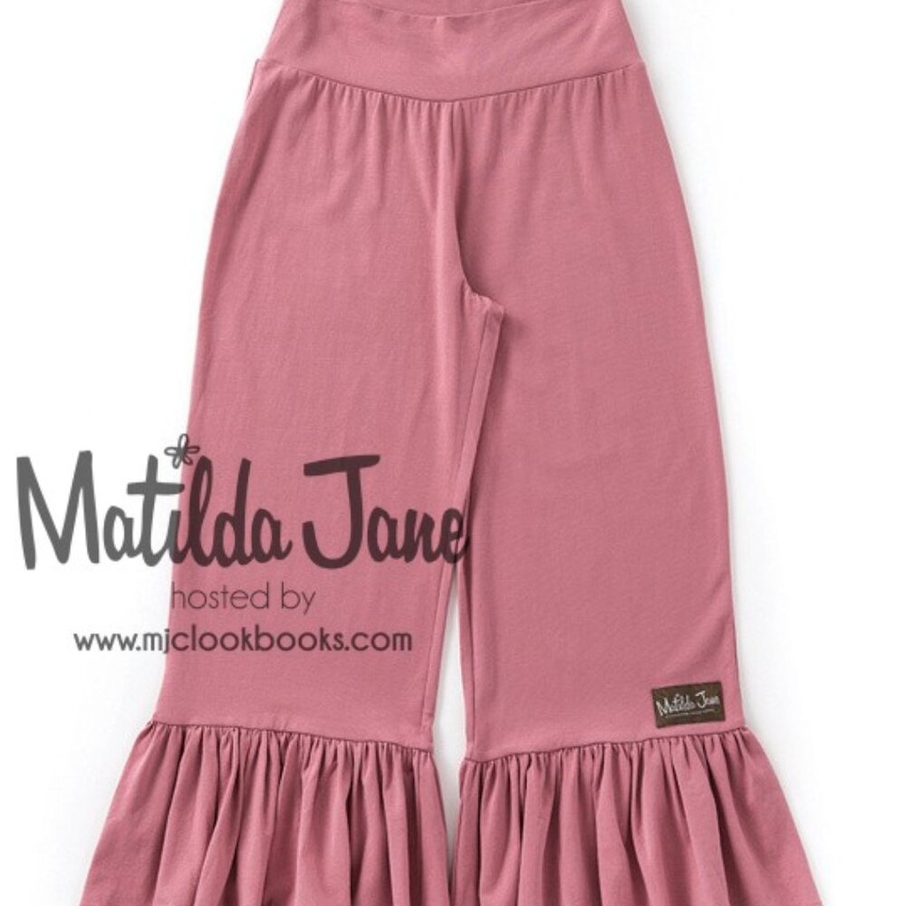 Matilda Jane Shaved Ice Cropped Big Ruffles - Size Small